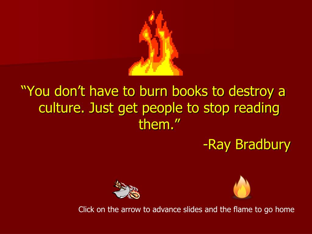 PPT Fahrenheit 451 the novel, censorship, and bookburning PowerPoint