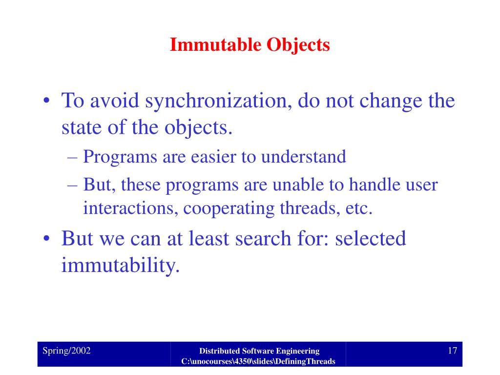 PPT Concurrent access to Objects and variables PowerPoint