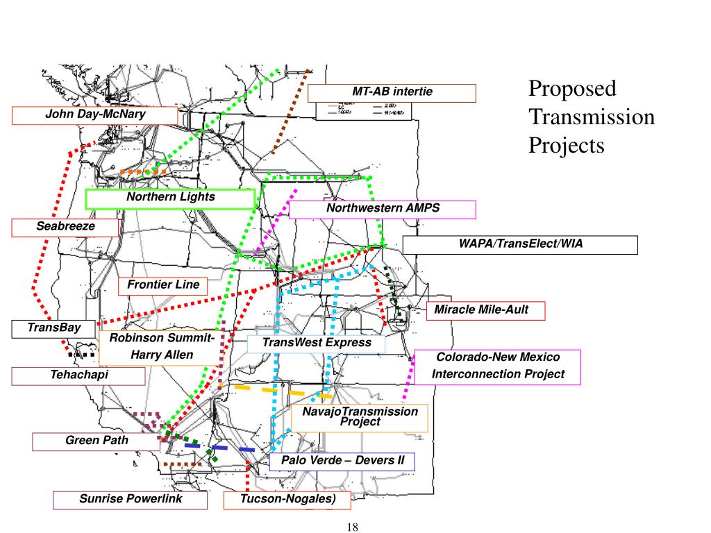 PPT Transmission Planning and Expansion in the Western