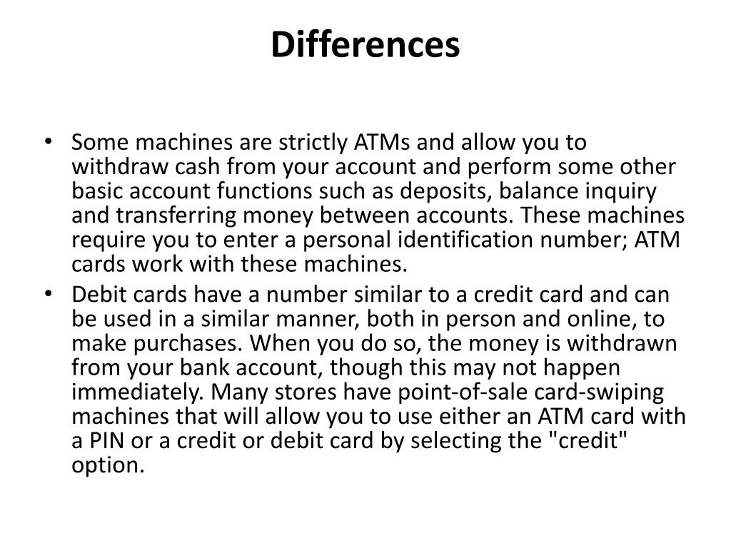 PPT What Are the Functions of ATM Machines? PowerPoint Presentation