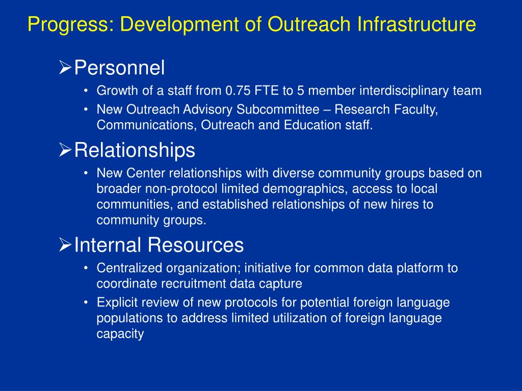 PPT Community Outreach and Recruitment PowerPoint Presentation, free