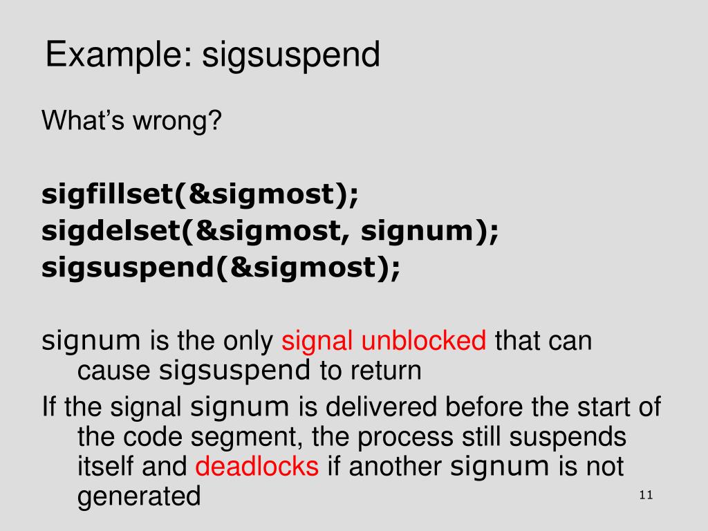 PPT Signal Handling and Threads PowerPoint Presentation, free download ID4479645