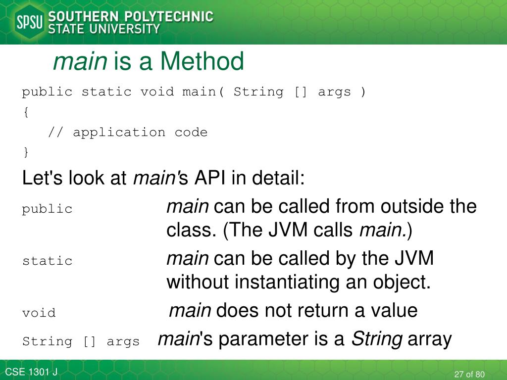 PPT Lecture 7 Defining Classes PowerPoint Presentation, free download ID4482748