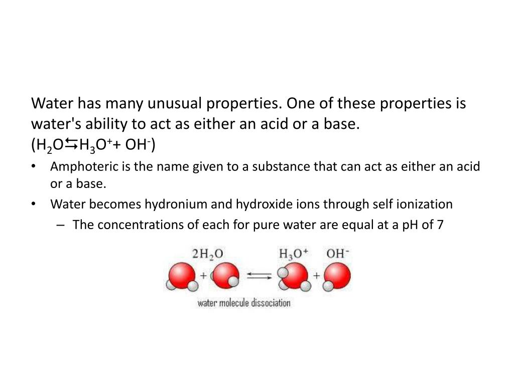 PPT Selfionization of Water and pH PowerPoint Presentation, free