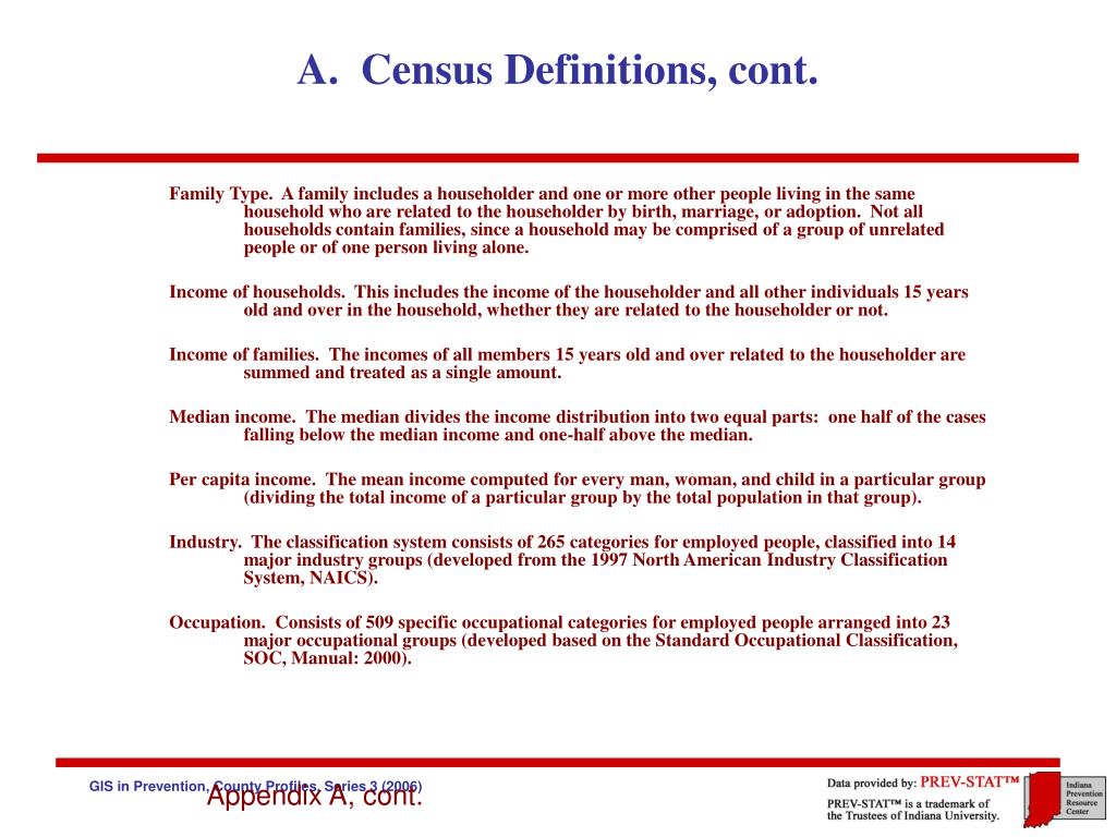 PPT A. Census Definitions PowerPoint Presentation, free download ID