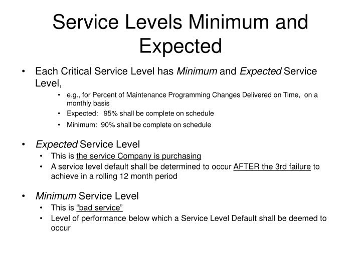 PPT Service Level Agreements PowerPoint Presentation ID4491983