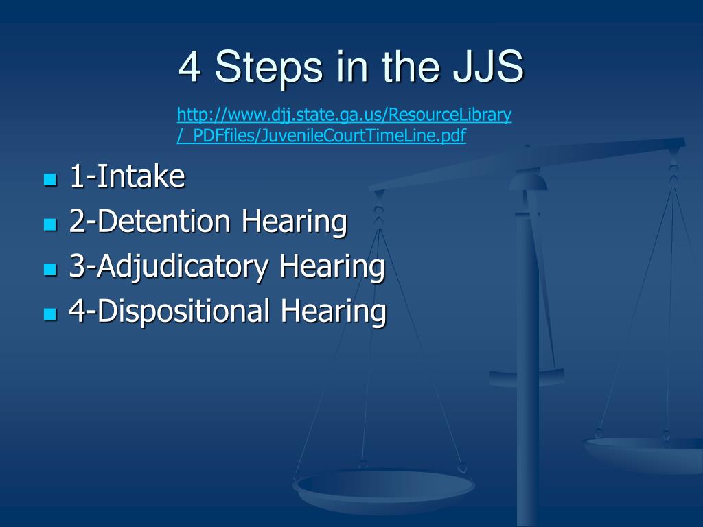 PPT Juvenile Justice System PowerPoint Presentation, free download