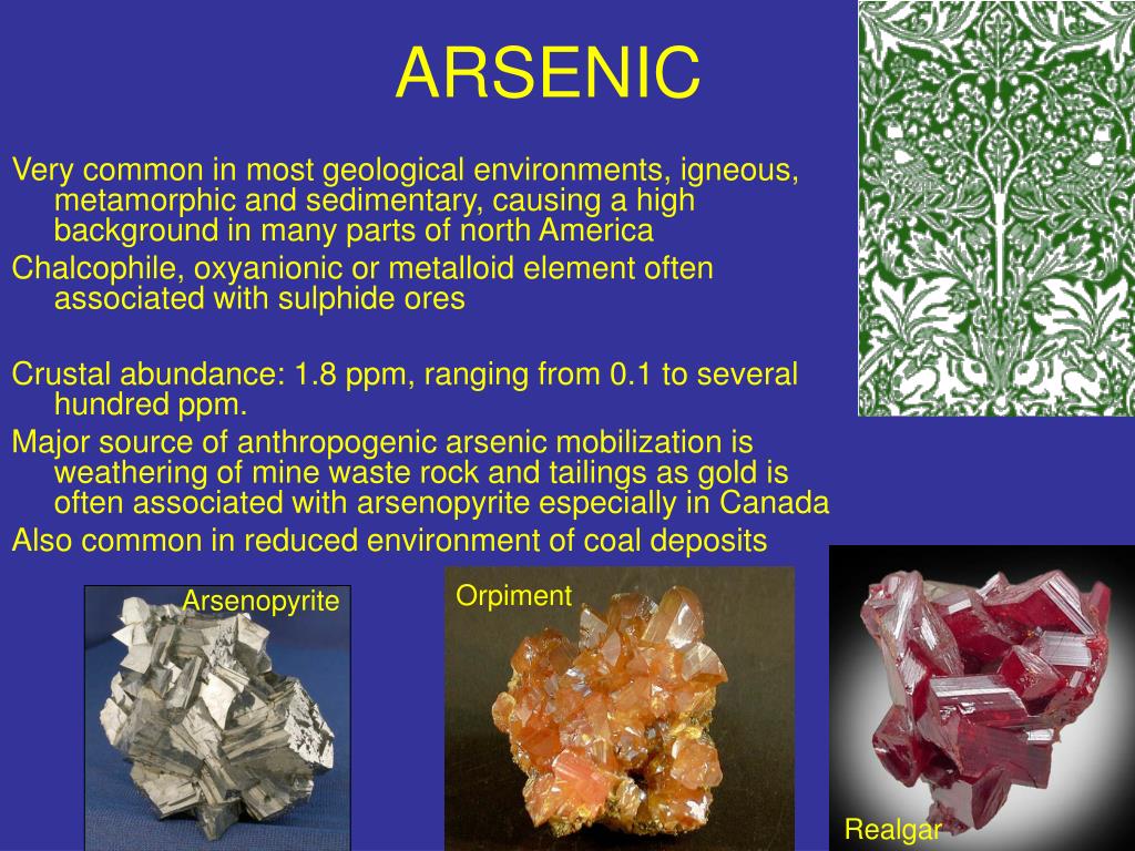 PPT ARSENIC PowerPoint Presentation, free download ID4494841