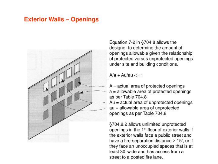 PPT IBC 2006 Chapter 7 FireResistive Construction (1 st part