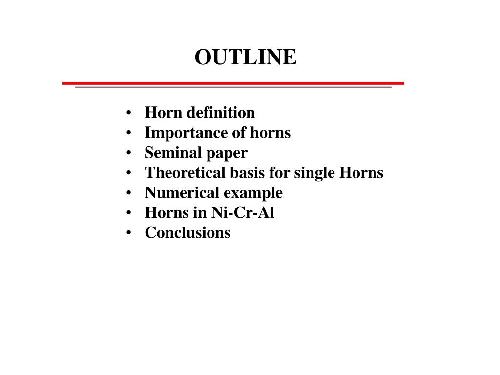 PPT HORN FORMATION ON MULTIPHASE DIFFUSION PATHS PowerPoint
