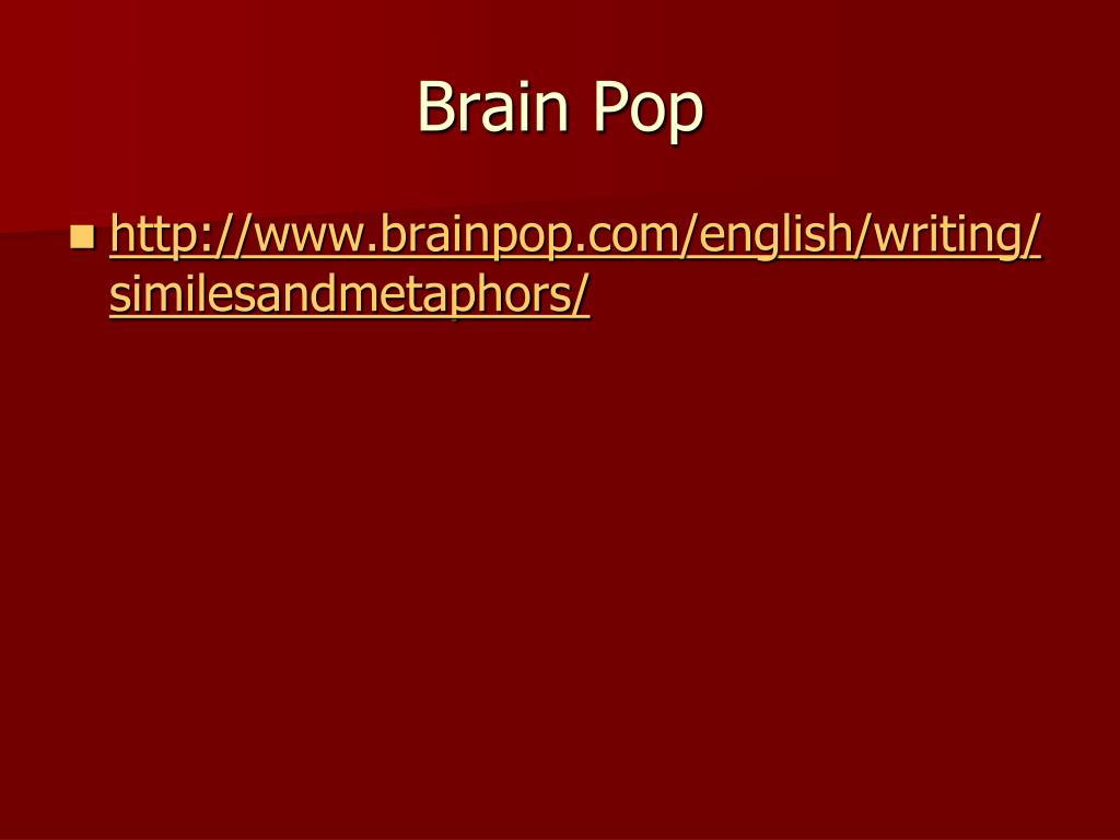 PPT Similes & Metaphors PowerPoint Presentation, free download ID4502644