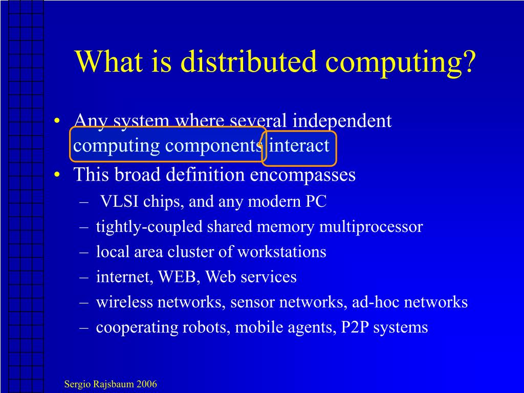 PPT Lecture 2 Introduction to Principles of Distributed Computing