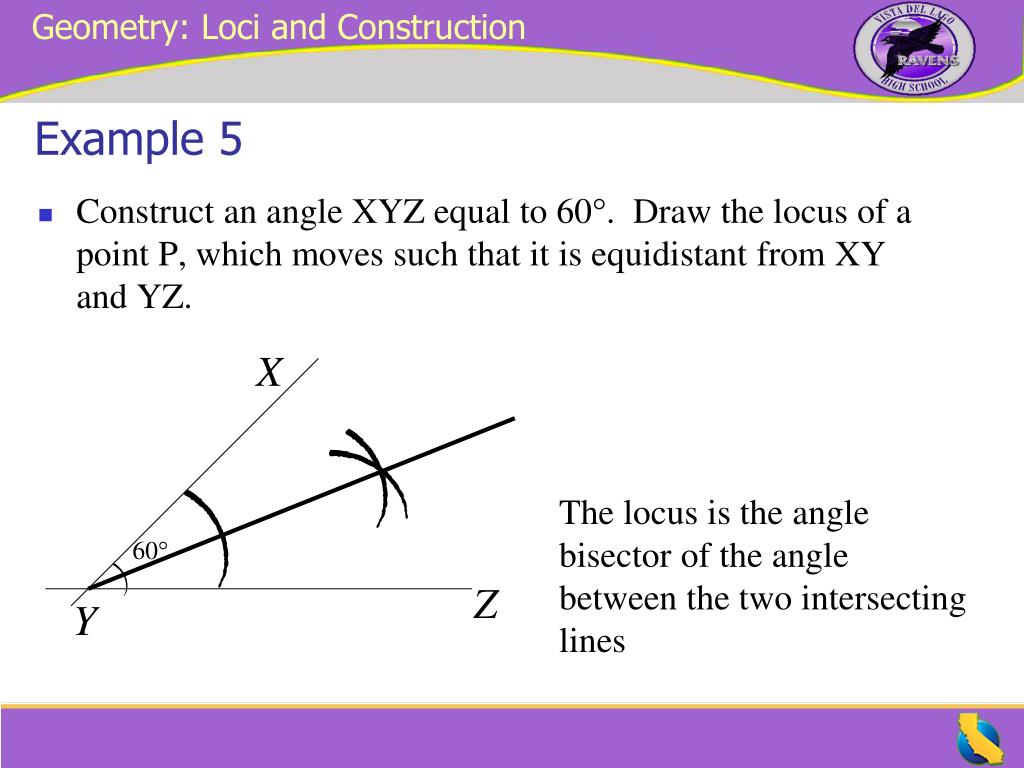 PPT Loci and Construction PowerPoint Presentation, free download ID4503077