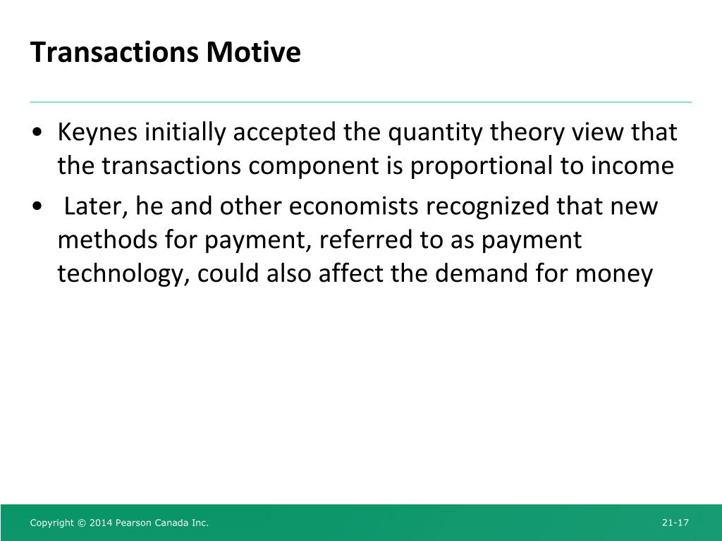 PPT Quantity Theory, Inflation, and the Demand for Money PowerPoint