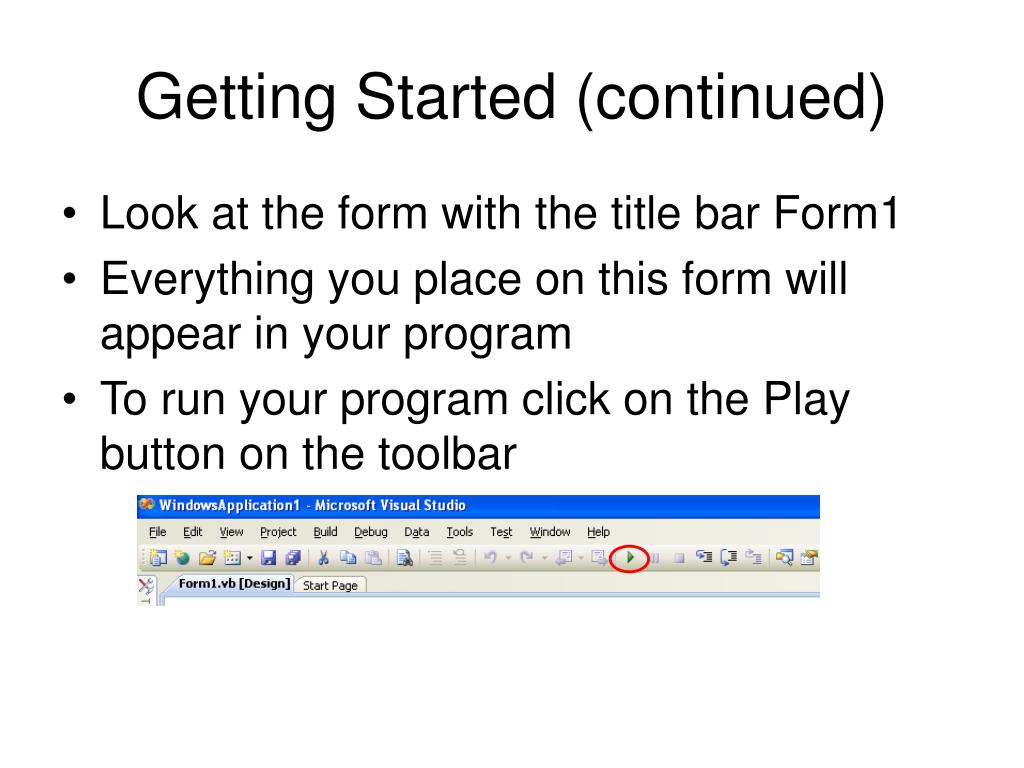 PPT Visual Basic PowerPoint Presentation, free download ID4506042