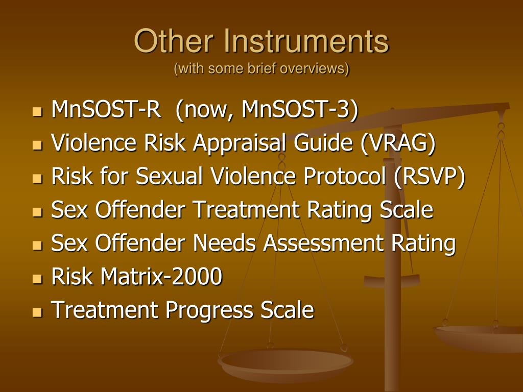 PPT Sex Offender Risk Assessment PowerPoint Presentation, free