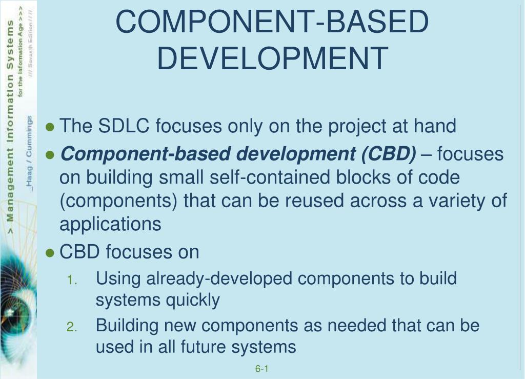 PPT - COMPONENT-BASED DEVELOPMENT PowerPoint Presentation, free