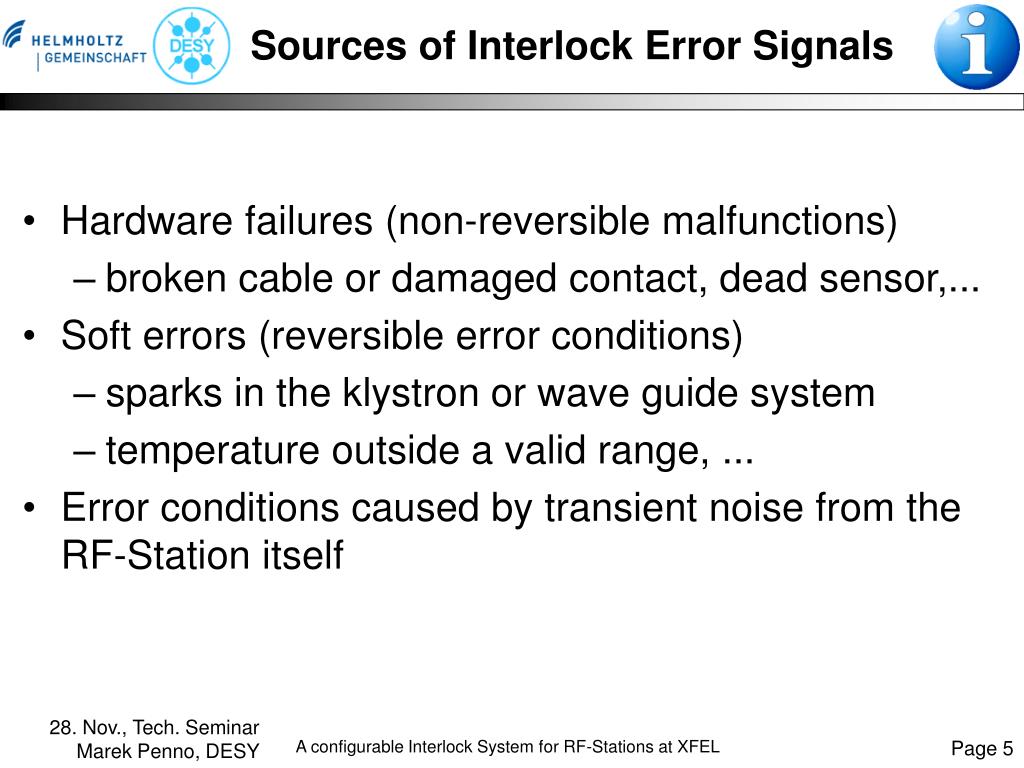 PPT A configurable Interlock System for RFStations at XFEL