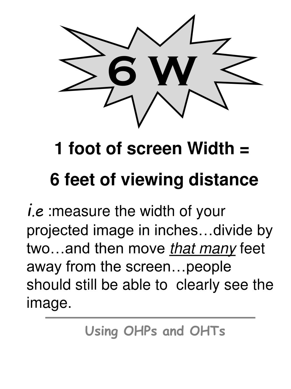 PPT Using Overhead Projectors (OHPs) and Overhead Transparencies