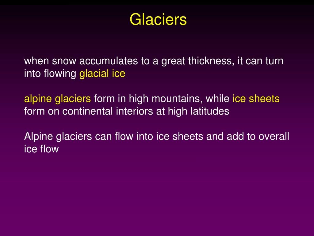 PPT Glacial Landforms and the Ice Age PowerPoint Presentation, free