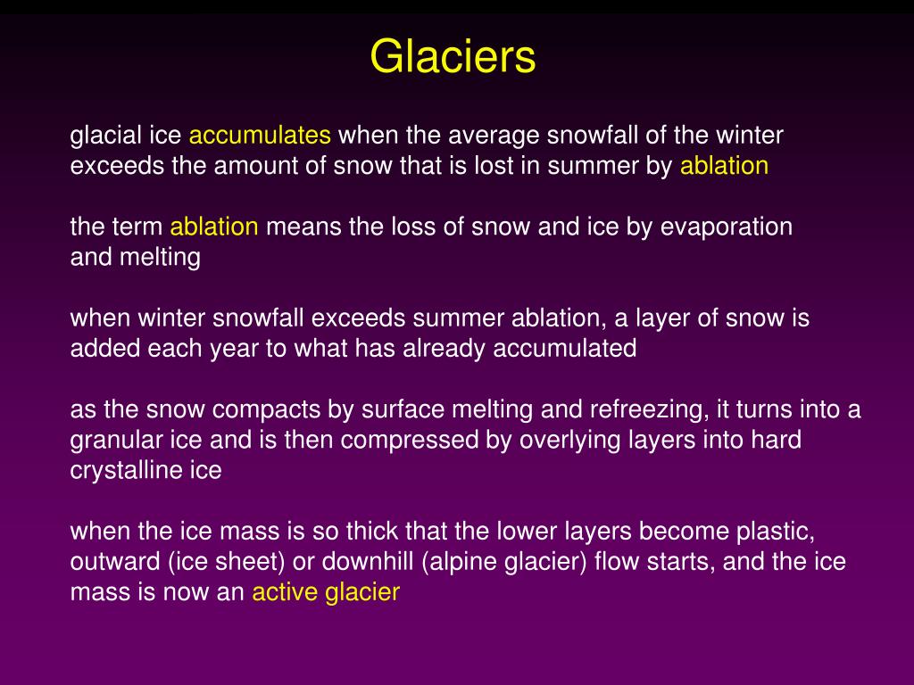 PPT Glacial Landforms and the Ice Age PowerPoint Presentation, free