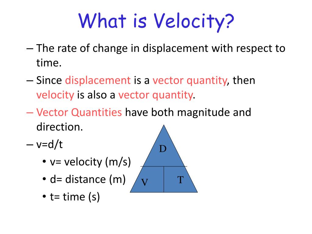 PPT Motion Speed, Velocity, Acceleration, and Forces PowerPoint