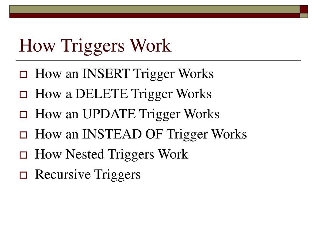 PPT Assertions and Triggers PowerPoint Presentation, free download ID4520980