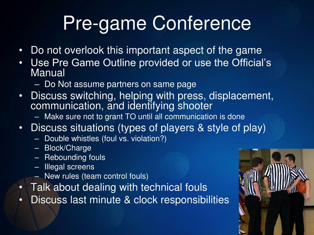 PPT Basketball Officials Clinic 3 person mechanics PowerPoint