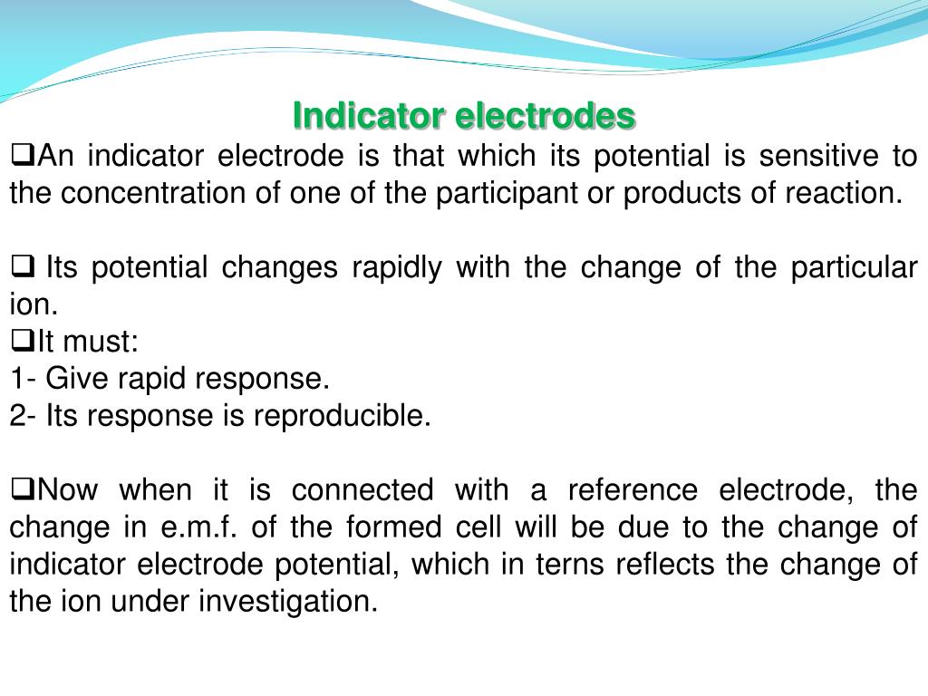 PPT POTENTIOMETRY 8 th lecture PowerPoint Presentation, free download