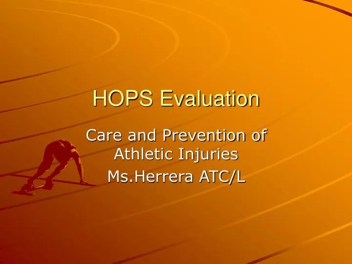 PPT HOPS Evaluation PowerPoint Presentation, free download ID4527324