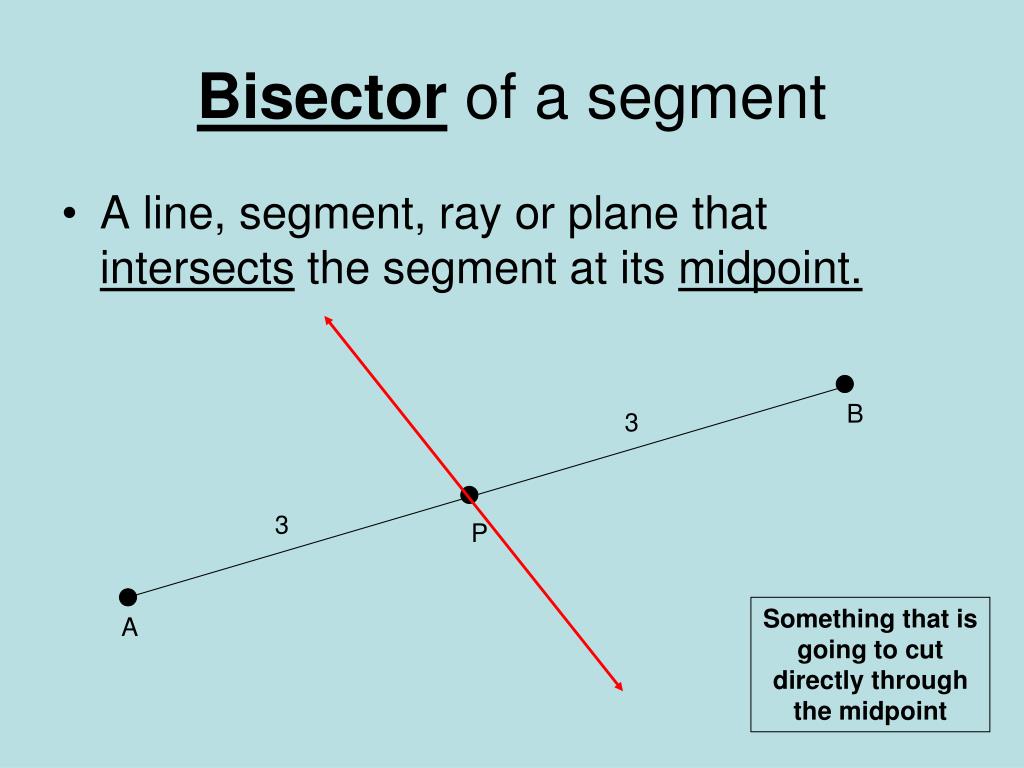 What Divides A Line Segment Into Two Congruent Segments TOP