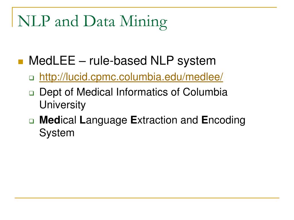 PPT Survey of Medical Informatics PowerPoint Presentation, free