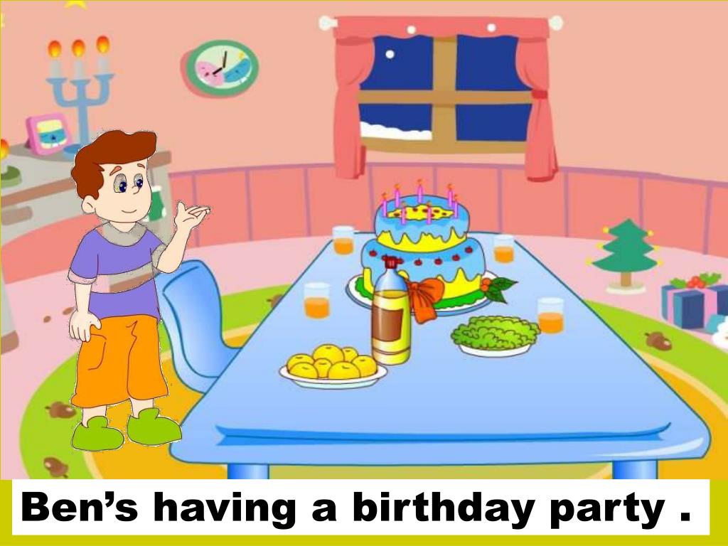 PPT Ben's birthday PowerPoint Presentation, free download ID4527812