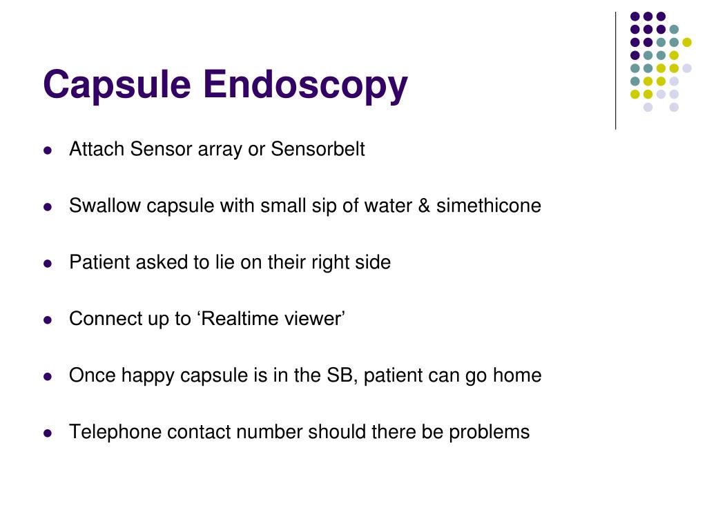 PPT Capsule Endoscopy PowerPoint Presentation, free download ID4528251