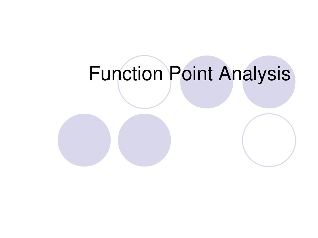 PPT Function Point Analysis PowerPoint Presentation, free download