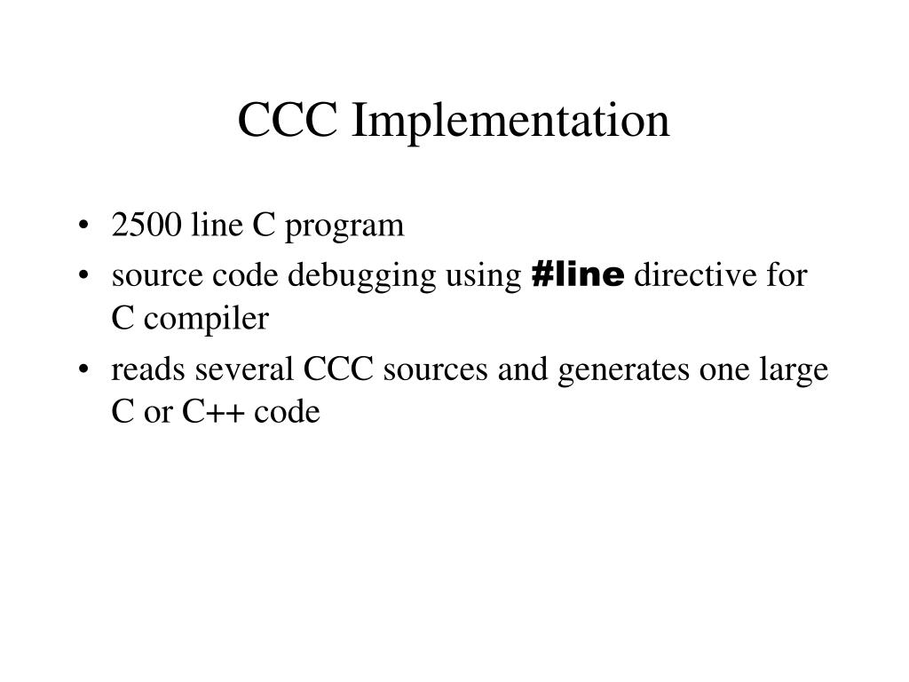 PPT CCC User Defined Object Structure in C PowerPoint Presentation