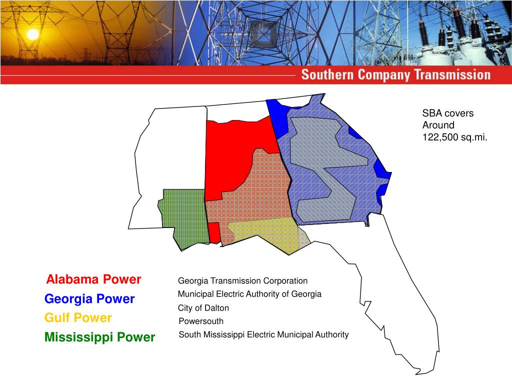 PPT Overview of Southern Company Transmission PowerPoint Presentation ID4531519