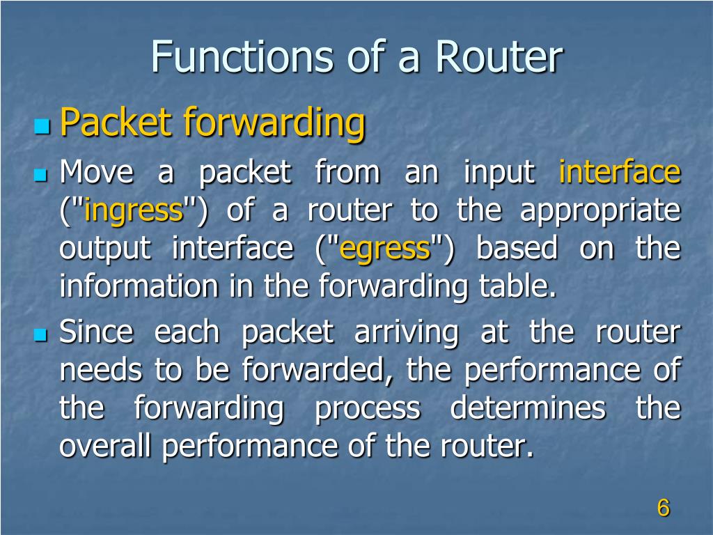 PPT Router Architecture PowerPoint Presentation, free download ID