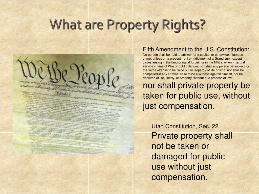 PPT The Four Corners Property Rights & Surveying PowerPoint
