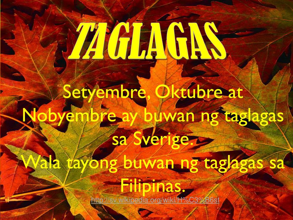 PPT PANAHON PowerPoint Presentation, free download ID4536634