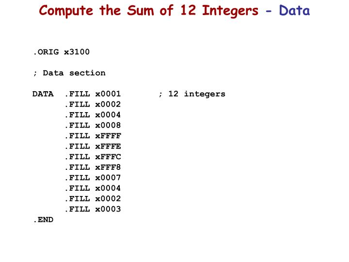PPT Chapter 7 Introduction to LC3 Assembly Language PowerPoint