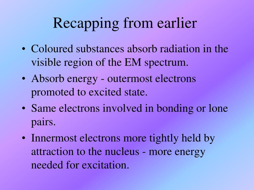 PPT Chemistry of Colour PowerPoint Presentation, free download ID