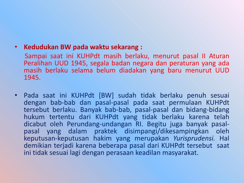 PPT HUKUM PERDATA PowerPoint Presentation, free download ID4540148