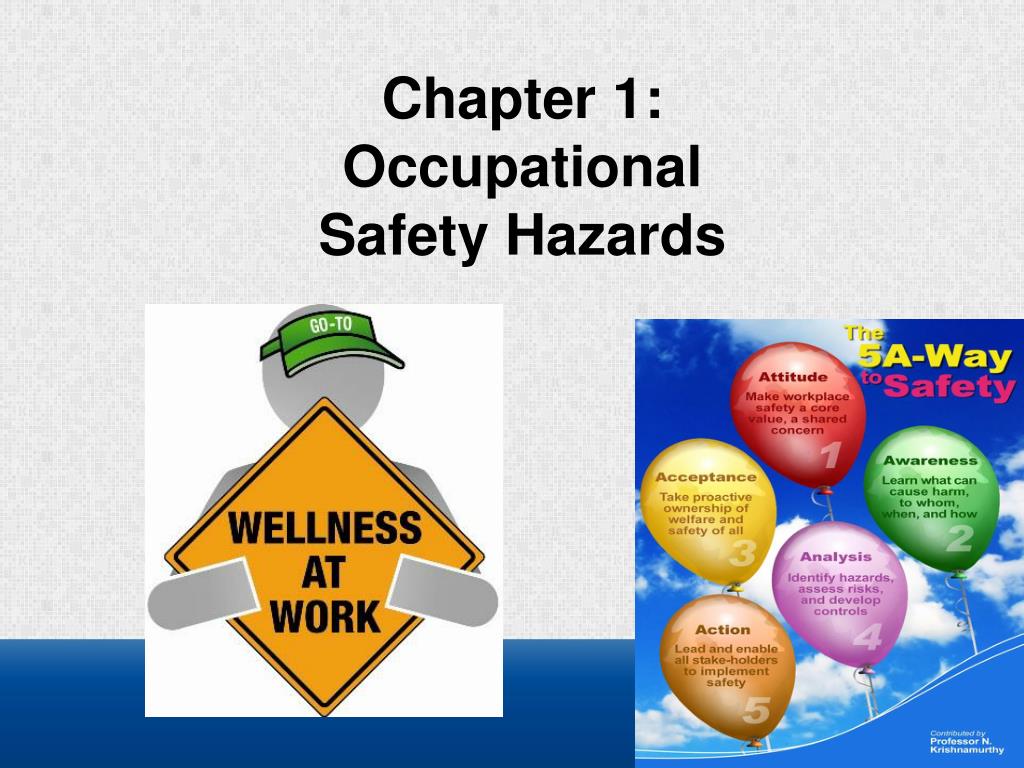 PPT Chapter 1 Occupational Safety Hazards PowerPoint Presentation