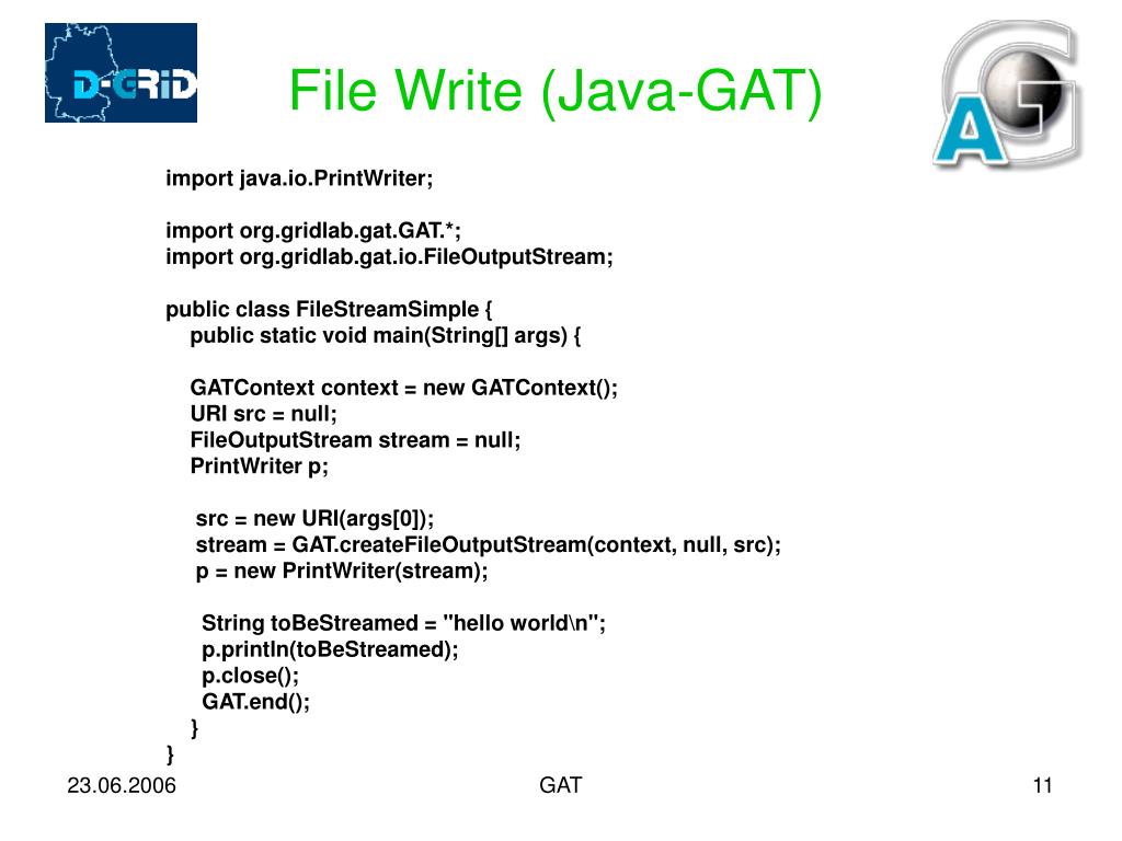 PPT GAT PowerPoint Presentation, free download ID4542830