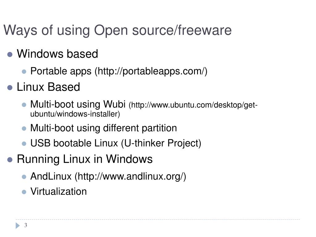 PPT Virtualization and Open source Software PowerPoint Presentation