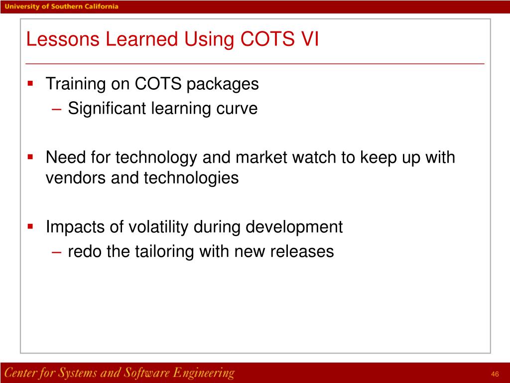 PPT COTSBased Systems PowerPoint Presentation, free download ID