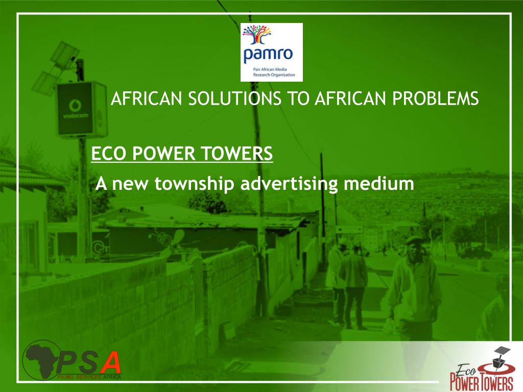PPT AFRICAN SOLUTIONS TO AFRICAN PROBLEMS PowerPoint Presentation