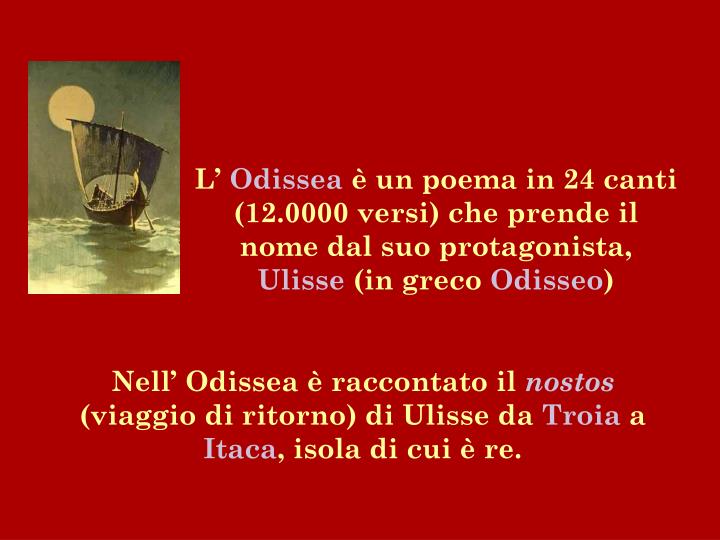 PPT Odissea PowerPoint Presentation ID4549116