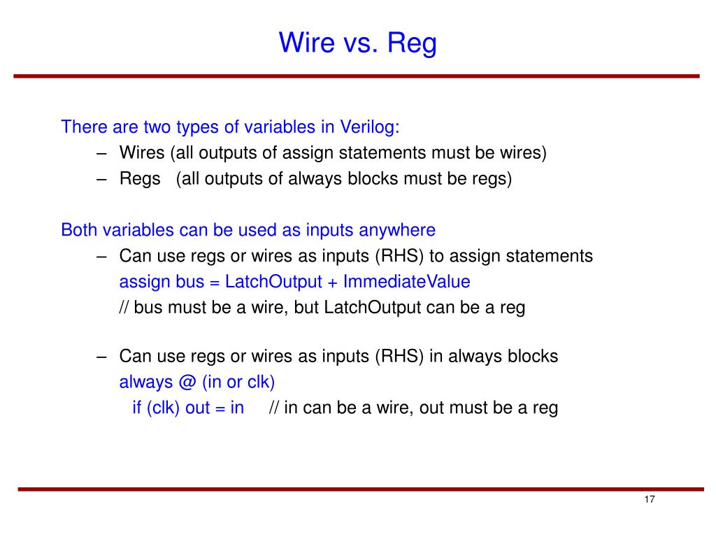 PPT EECE476 Verilog Tutorial PowerPoint Presentation, free download